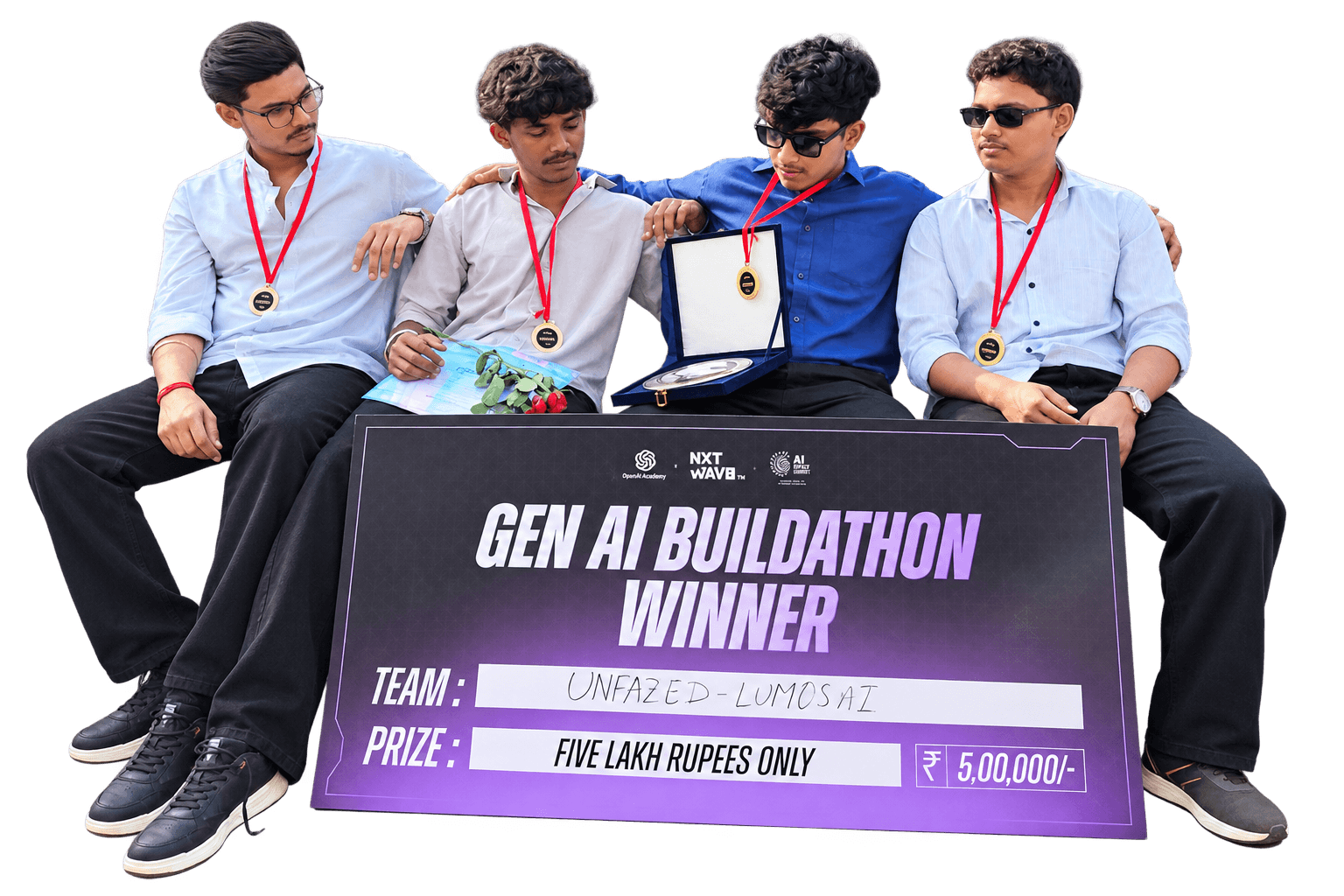OpenAI Academy × NxtWave GenAI Buildathon — Grand Champion — 1st of 70,000+