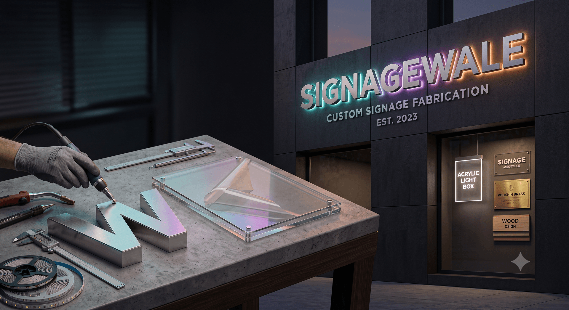 Signagewale — Brand site project preview